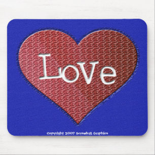 Love Mousepad Muismat