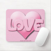 Love Mousepad Muismat (Met muis)