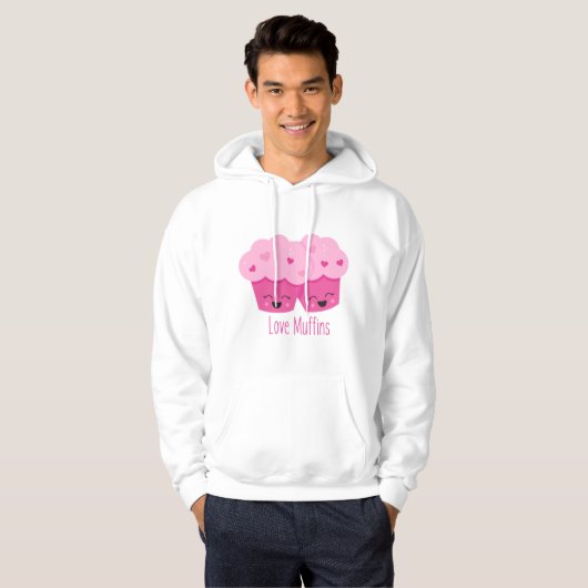 Love Muffins Hoodie (Voorkant volledig)