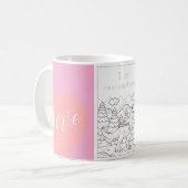 Love mug koffiemok (Voorkant links)