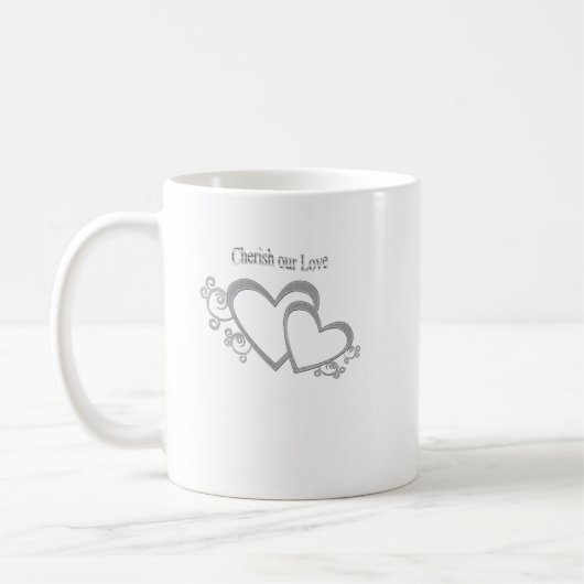 Love - mug koffiemok (Links)