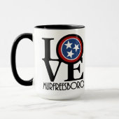 LOVE Murfreesboro 15oz Coffee-Mok Mok (Links)