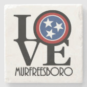 LOVE Murfreesboro Stone Onderzetter (Voorkant)