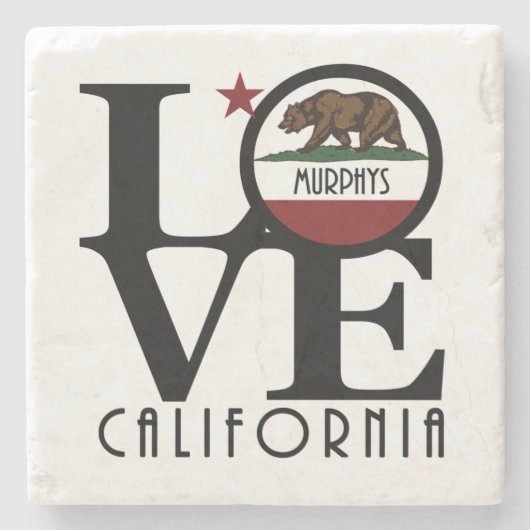 LOVE Murphys California Stenen Onderzetter (Voorkant)