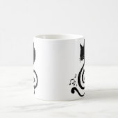 Love Music Cat Music Note Musical Note Pianist Pia Koffiemok (Center)