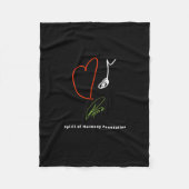 Love Music Fleece Blanket (Voorkant)