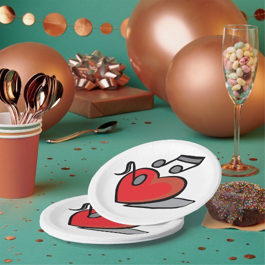 Love Music Papieren Bordje