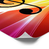 Love Music Poster (Hoek)