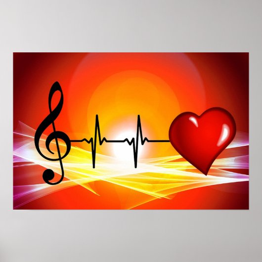 Love Music Poster (Voorkant)