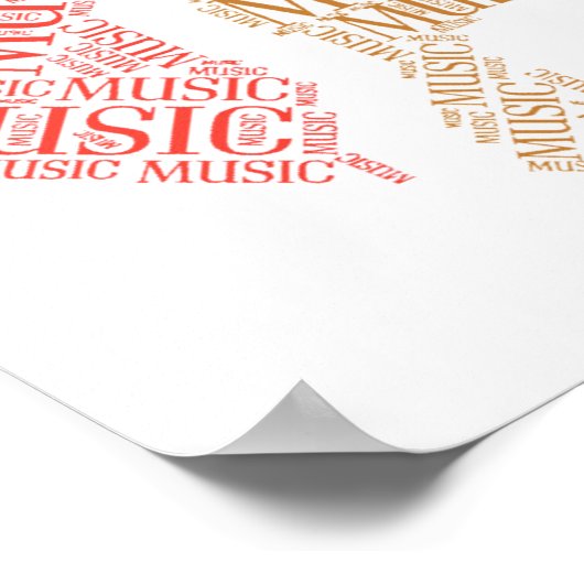 Love Music Poster (Hoek)