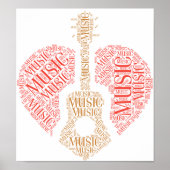 Love Music Poster (Voorkant)