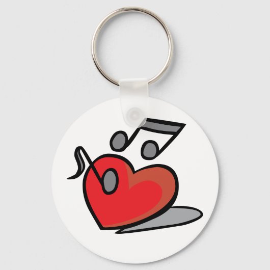 Love Music Sleutelhanger (Voorkant)