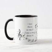 Love Music So Much Fun Quote Saying Mug Mok (Links)