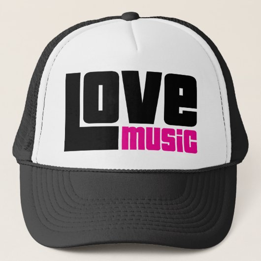 Love Music Trucker Pet (Voorkant)