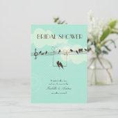 Love Music vrijgezellenfeest Kaart (Staand voorkant)