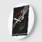 Love Music Wall Clock Grote Klok (Hoek)