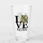 LOVE Mustang Oklahoma Glas (Voorkant)
