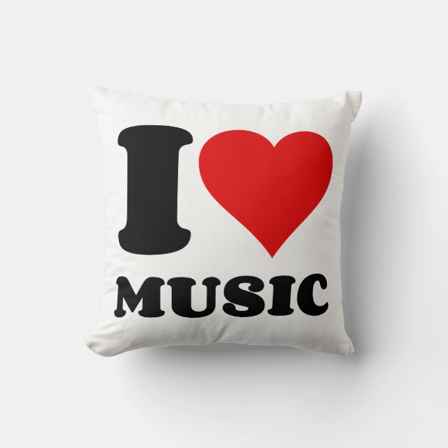 LOVE MUZIEK KUSSEN (Voorkant)
