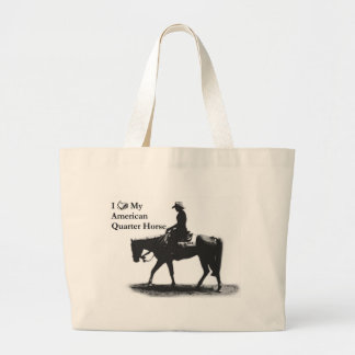 Love My American Quarter Horse Canvas tas
