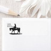 Love My American Quarter Horse Etiket (Insitu)