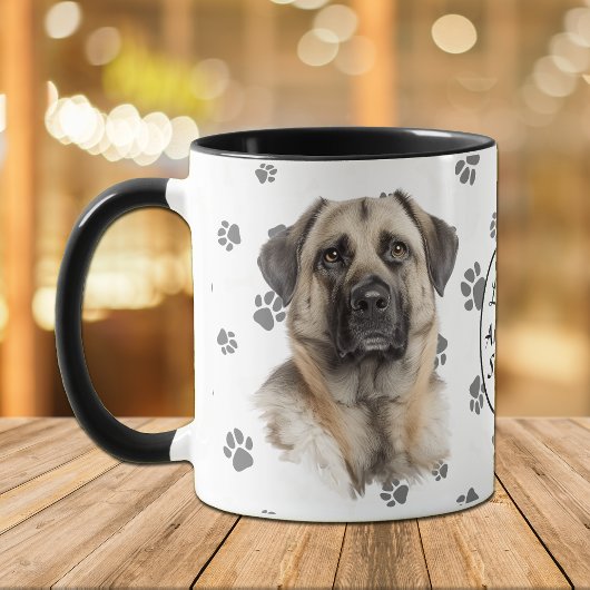 Love My Anatolian Shepherd Dog Pawprint Mok