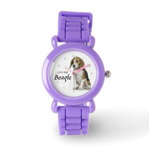 Love My Beagle Watch Horloge