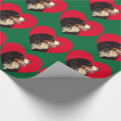 Love My Bernese Mountain Dog Cadeaupapier (Hoek)