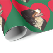 Love My Bernese Mountain Dog Cadeaupapier (Rol Hoek)