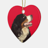 Love My Bernese Mountain Dog Keramisch Ornament (Links)