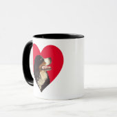 Love My Bernese Mountain Dog Mok (Voorkant links)