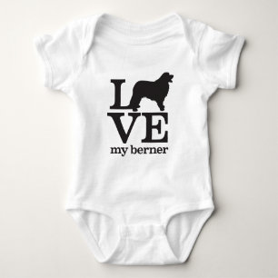 Love My Bernese Mountain Dog Romper