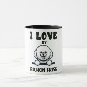 Love My Bichon Frise Dog Mok