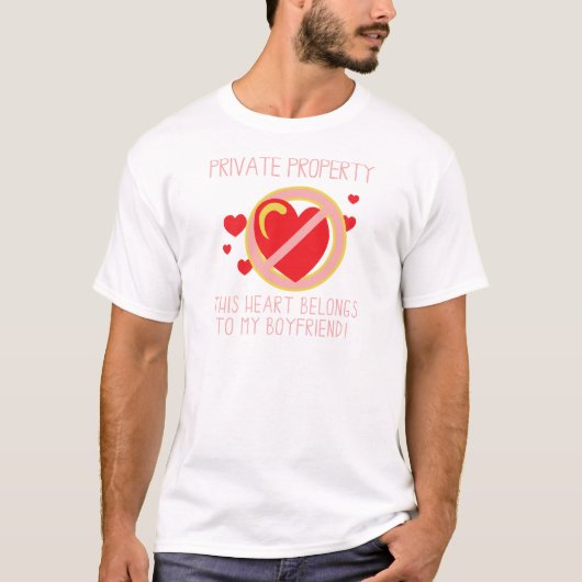 Love My Boyvriend T-shirt (Voorkant)