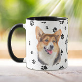 Love My Cardigan Welsh Corgi Dog Pawprint Mok