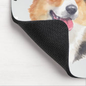 Love My Cardigan Welsh Corgi Dog Pawprint Muismat (Hoek)