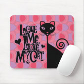 Love My Cat mousepad Muismat (Met muis)