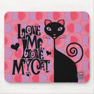 Love My Cat mousepad Muismat