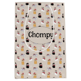 Love my cat Personalized Medium Cadeauzakje