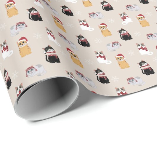 Love my cats cadeaupapier (Rol Hoek)