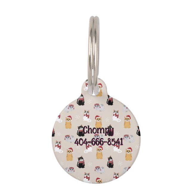 Love my cats huisdierpenning (Voorkant)