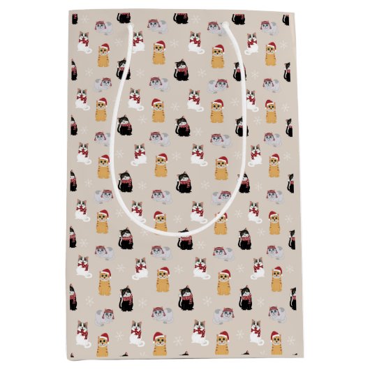 Love my cats medium cadeauzakje (Voorkant)