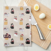 Love my cats theedoek (Quarter Fold)