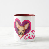 Love My Chihuahua Mok (Midden)