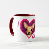 Love My Chihuahua Mok (Voorkant links)