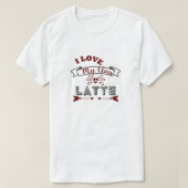 Love My Class a Latte I Schattige Teacher T-shirt (Design voorkant)