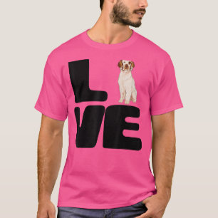 Love My Clumber Spaniel Dog T-shirt