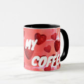 Love My Coffee Mok (Voorkant rechts)