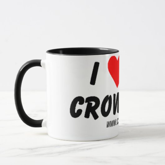 Love My Crown Cue Cup Mok (Links)