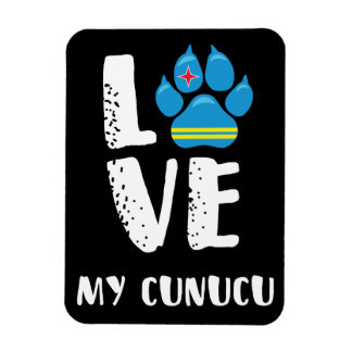 LOVE MY CUNUCU (witte letters) - Magneet