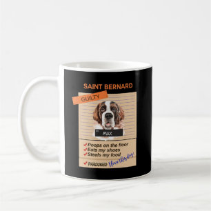 Love My Cute Saint Bernard Ondanks Bad Habits Koffiemok